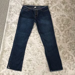 Abercrombie and Fitch size 0 cropped jeans sexy